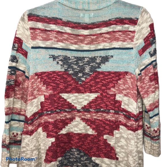 Sonoma Tribal Cardigan Medium - Picture 5 of 5
